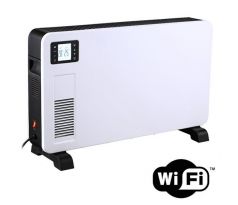 Solight teplovzdušný konvektor 2300W, WiFi, LCD, ventilátor, časovač, nastaviteľný termostat