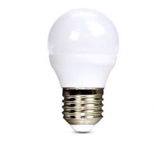 Solight LED žiarovka, miniglobe, 8W, E27, 3000K, 720lm