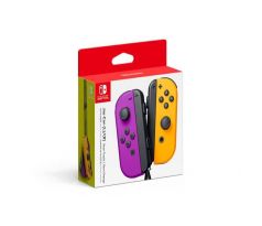 Nintendo Joy-Con Pair - neón fialová a neón oranžová (Switch)