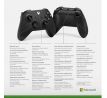 Microsoft Xbox Bezdrôtový ovládač, carbon black