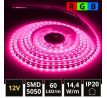 5m LED pásik RGB SMD5050 14,4W/m 60LED/m IP20 12V