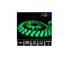 5m LED pásik RGB SMD5050 7,2W/m 30LED/m IP65 12V