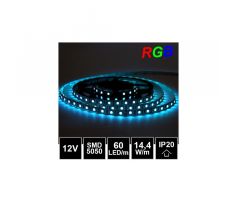 LED pásik RGB SMD5050 14,4W/m 60LED/m IP20 12V