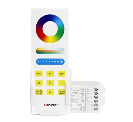 LED RGB / RGBW / RGB Dual White 3 in 1 ovládač dotykový RF3 - 2,4GHz