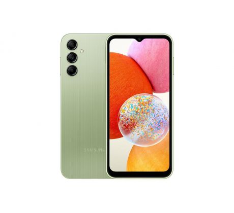 Samsung Galaxy A14, 64 GB, Dual SIM, zelený