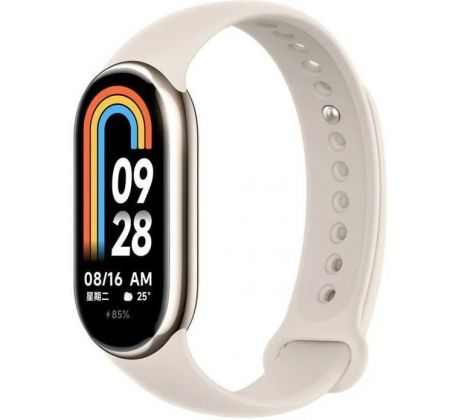 Xiaomi Smart Band 8, fitness náramok, zlatý