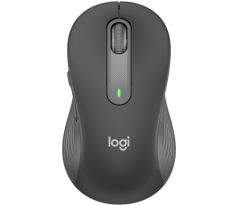 Logitech M650 L Signature, bezdrôtová myš, grafitová