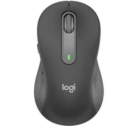 Logitech M650 L Signature, bezdrôtová myš, grafitová