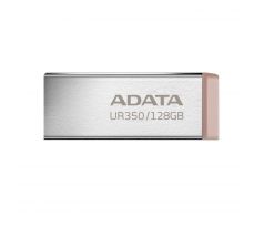 ADATA UR350 USB 3.2 128GB, kovový-hnedý