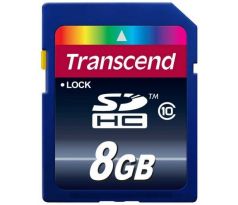 Transcend, SDHC, 8GB