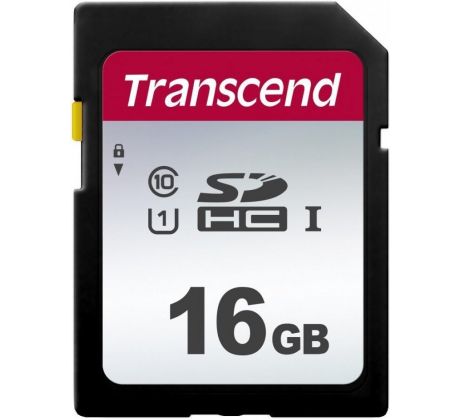 Transcend 300S 16GB SDHC, Class 10 UHS-I U1