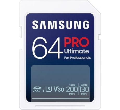 Samsung Pro Ultimate SDXC, 64GB