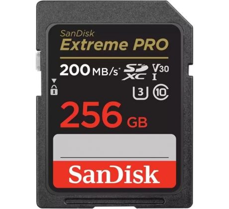 SanDisk Extreme PRO SDXC 256 GB