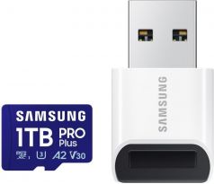 Samsung PRO Plus micro SDXC, 1 TB + USB adaptér