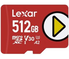 Lexar PLAY, microSDXC, 512 GB