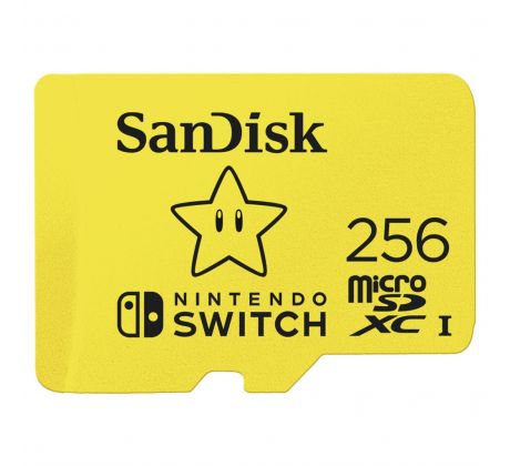 Sandisk Nintendo Switch, MicroSDXC, 256 GB