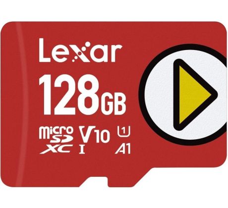 Lexar PLAY, microSDXC, 128 GB