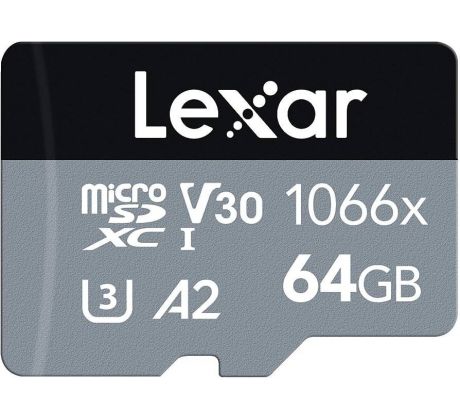 Lexar High-Performance 1066x, microSDXC, 64 GB