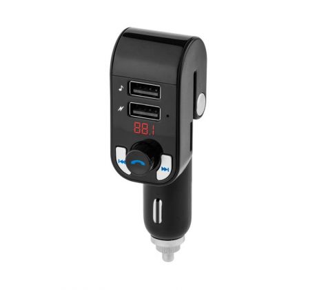 AUDIO FM MP3 vysielač s bluetooth (2xUSB)