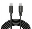 Kábel USB typ C - USB typ C 100W 2,5m čierny Kruger&Matz Basic