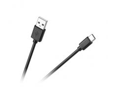 Kábel USB - USB typ C 1m Eco-Line Cabletech