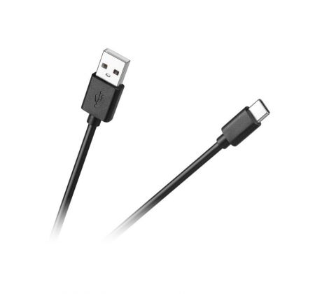 Kábel USB - USB typ C 1m Eco-Line Cabletech