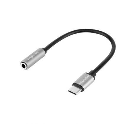 Kábel USB - USB typ C - zásuvka jack 3.5 ster. Kruger&Matz Basic