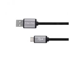 Kábel USB - USB typ C 1m Kruger&Matz Basic