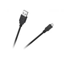 Kábel USB A - micro USB 0,2m cabletech Eco-line