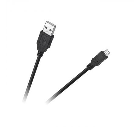 Kábel USB A - micro USB 0,2m cabletech Eco-line