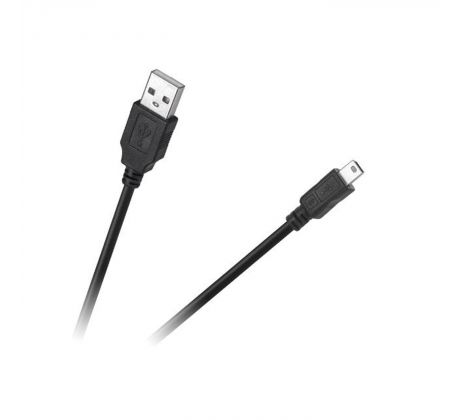 Kábel USB "A" - mini USB 1,8m Eco-line