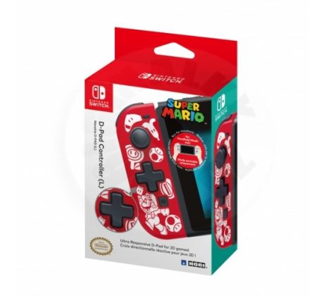 HORI D-Pad Controller Levý Joy-Con - Super Mario