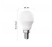 LED žiarovka Basic Mini Globe / E14 / 9,4 W (60 W) / 806 lm / Teplá biela