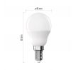 LED žiarovka Classic Mini Globe / E14 / 6,5 W (60 W) / 806 lm / Studená biela