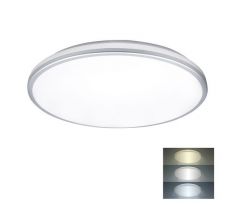 Solight LED osvetlenie s ochranou proti vlhkosti, IP54, 18W, 1530lm, 3CCT, 33cm