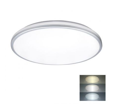 Solight LED osvetlenie s ochranou proti vlhkosti, IP54, 18W, 1530lm, 3CCT, 33cm