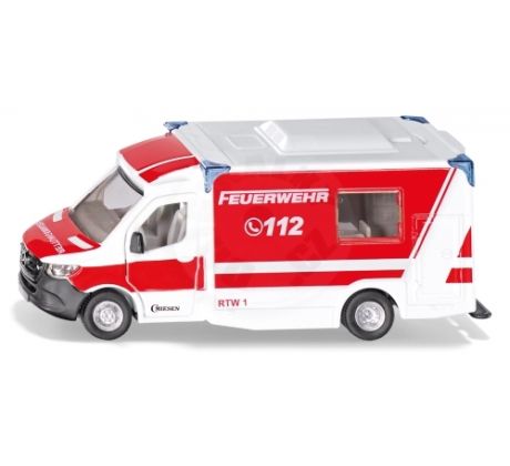 SIKU Super - sanitka Mercedes-Benz Sprinter 1:50