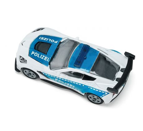 SIKU - policajný Chevrolet Corvette ZR1