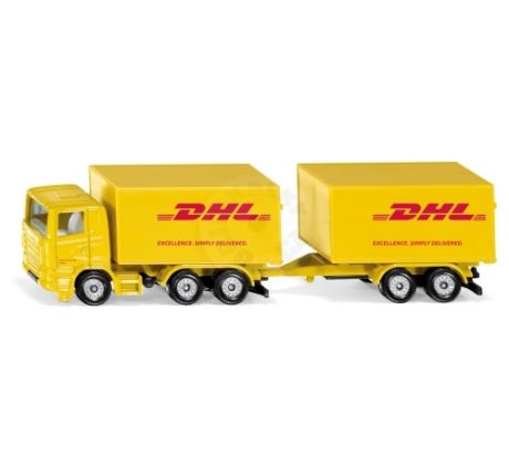 SIKU - DHL kamión s prívesom