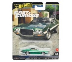 Mattel Hot Wheels Premium: Fast & Furious - 1972 Ford Gran Torino Sport