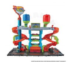 Hracia sada Mattel Hot Wheels City: Mega Tower Car Wash (HDP05)