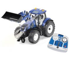 SIKU Control - Bluetooth, New Holland T7.315 s predným nakladačom a diaľk. ovládačom