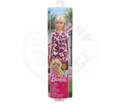 Mattel Barbie v ružových šatách