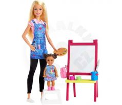 Mattel Barbie: Môžete byť čímkoľvek - učiteľka umenia (GJM29)