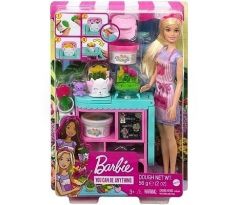 Mattel Barbie Môžeš byť čímkoľvek: Kvetinová bábika a herná sada (GTN58)