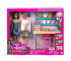 Mattel Barbie Self-Care – Relax & Create Art Studio (HCM85)