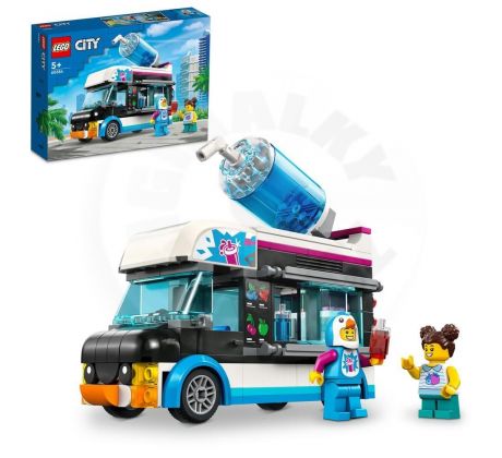 LEGO® City 60384 Tučniačia dodávka s ľadovou triešťou