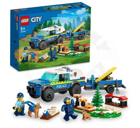 LEGO® City 60369 Mobilné cvičisko pre policajné psy