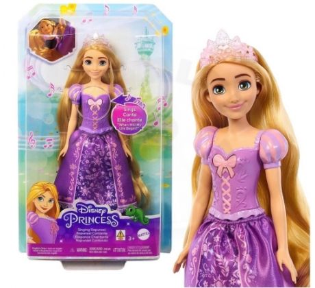 Mattel Disney Princess - Spievajúca bábika Rapunzel