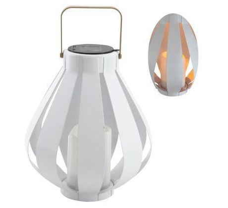 Solárna záhradná lampa AHOBRO LED 34CM POLUX